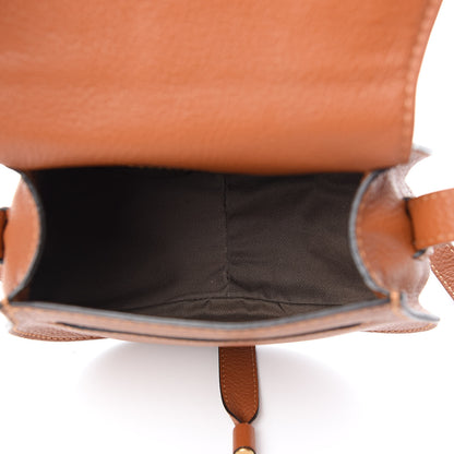 Chloe Calfskin Mini Marcie Round Crossbody Bag Tan 5 of 10