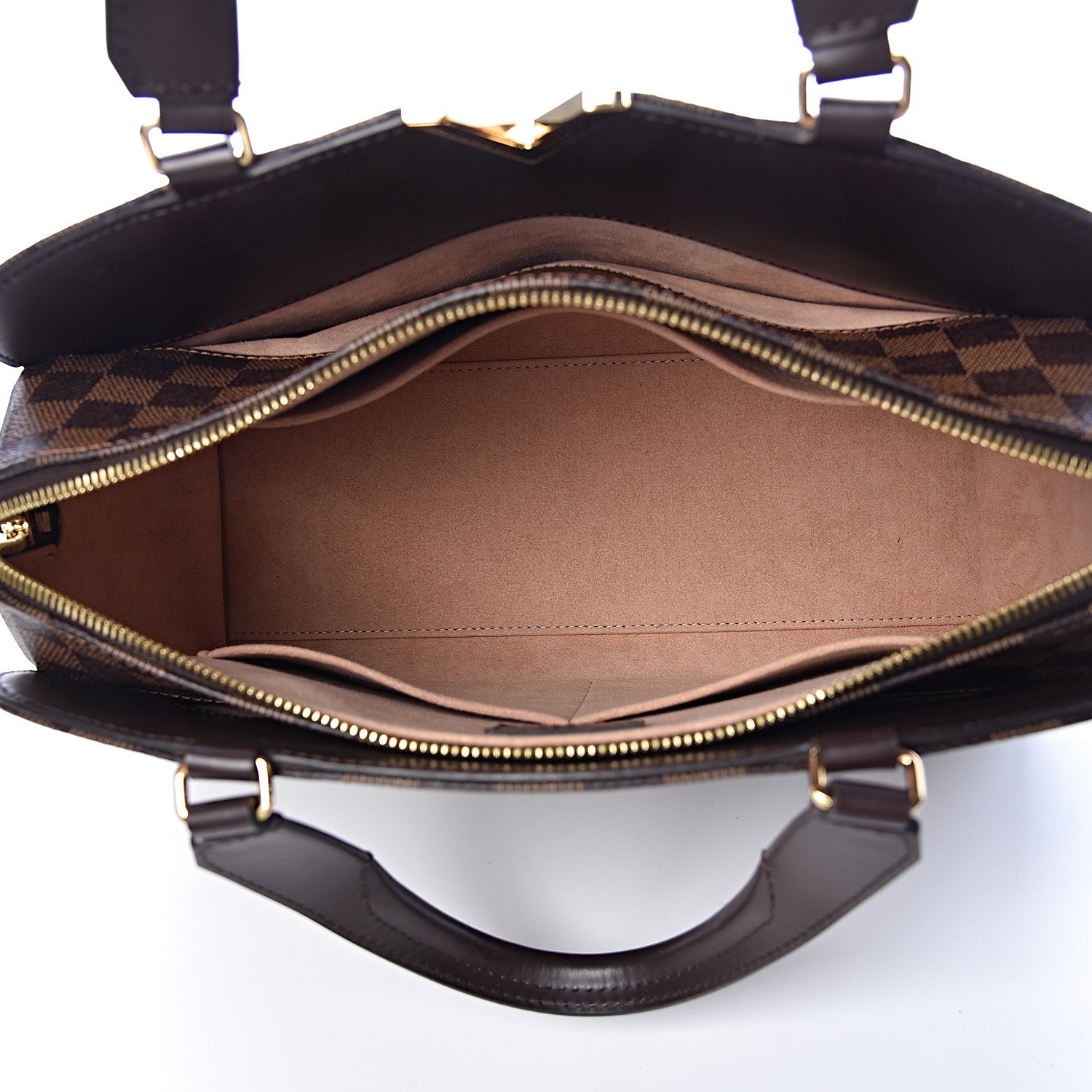 Louis Vuitton Damier Ebene Kensington Bowling Bag 5 of 9