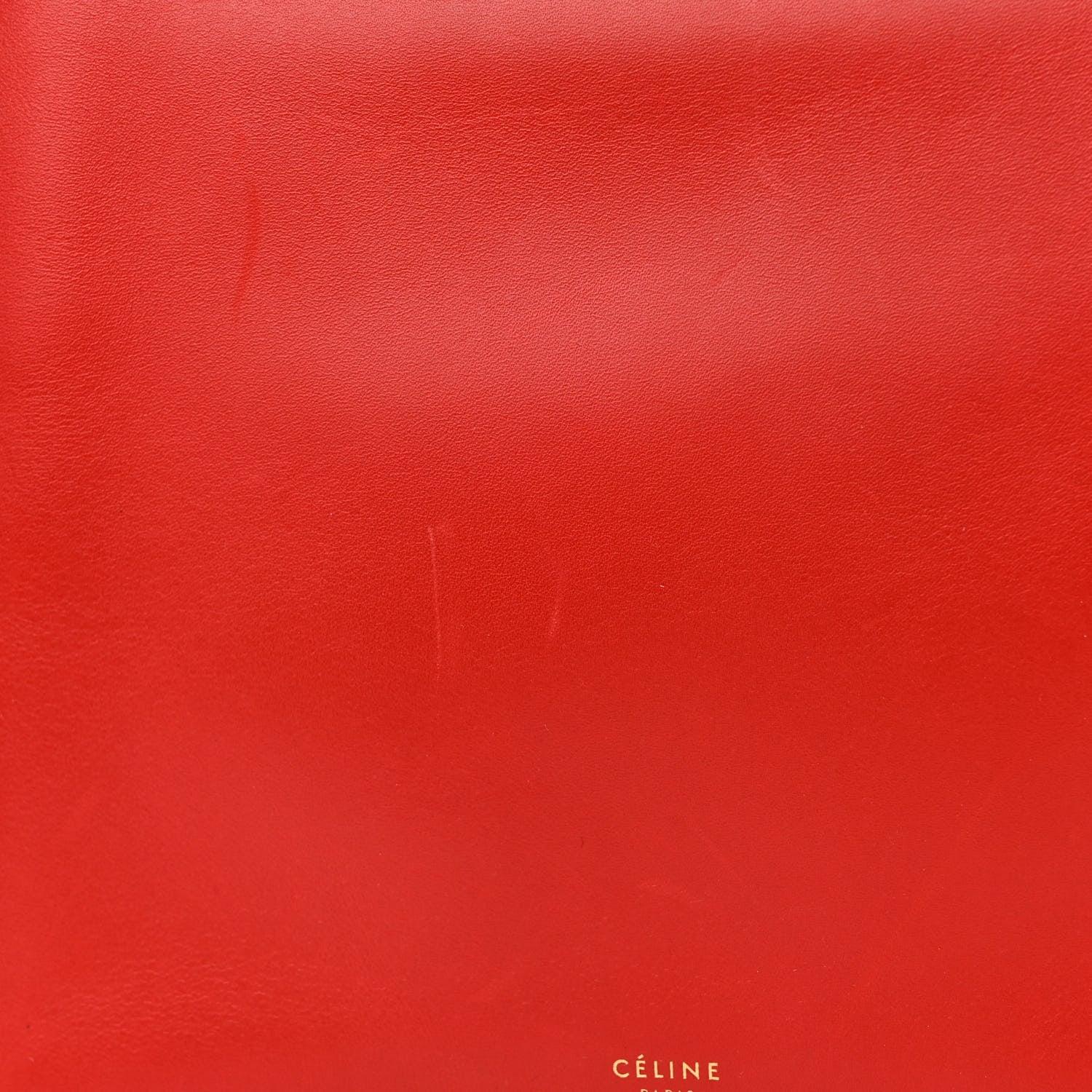 Celine Smooth Calfskin Mini Clasp Bag Red 11 of 15