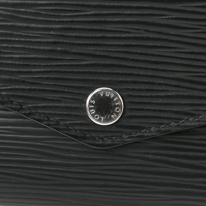 Louis Vuitton Epi Sarah Wallet NM Black 7 of 7