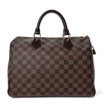 Louis Vuitton Damier Ebene Speedy 30 1 of 19