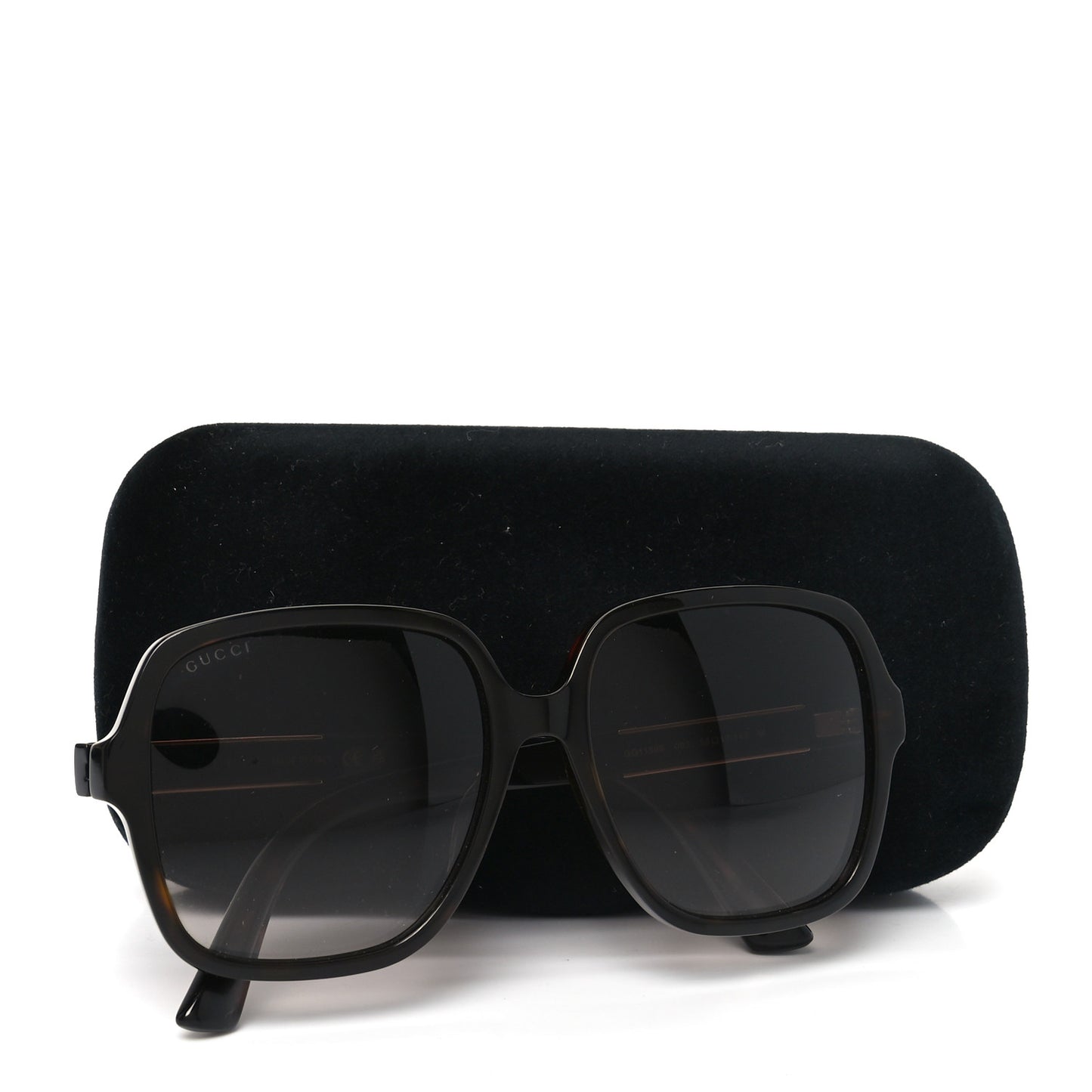 Oversized Square GG1189S Sunglasses Havana
