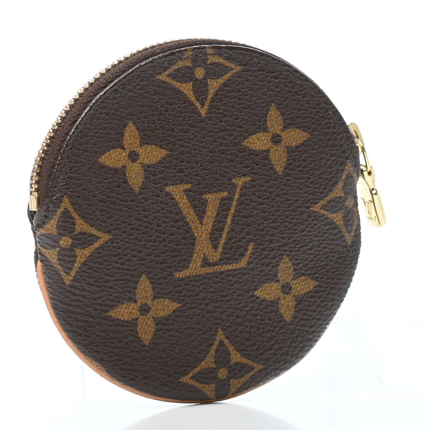 Monogram Round Coin Purse