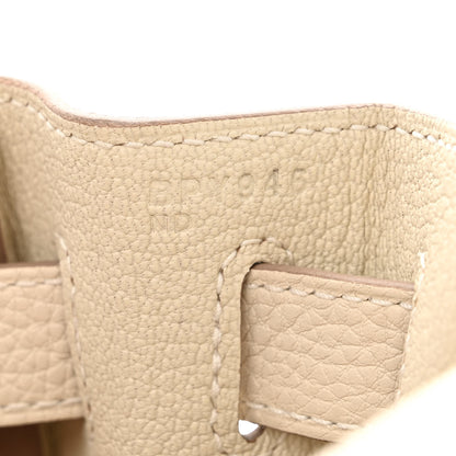 Hermes Togo Kelly Retourne 28 Craie 6 of 12