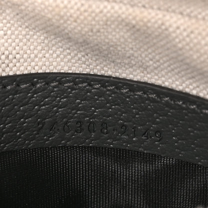 Gucci GG Supreme Monogram Textured Dollar Calfskin Mini Ophidia Bag Graphite Grey 6 of 11