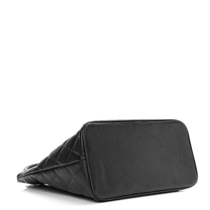 Chanel Caviar Quilted Medallion Tote Black 4 of 14