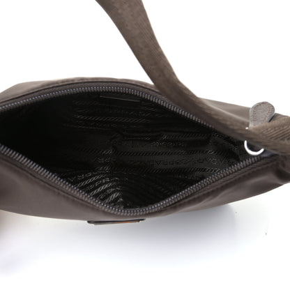 Prada Tessuto Nylon Mini Re-Edition 2000 Bag Caffe 4 of 4