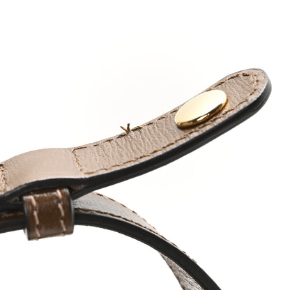 Gucci GG Supreme Monogram Calfskin Medium Horsebit 1955 Top Handle Bag Beige Ebony Brown Sugar 11 of 11