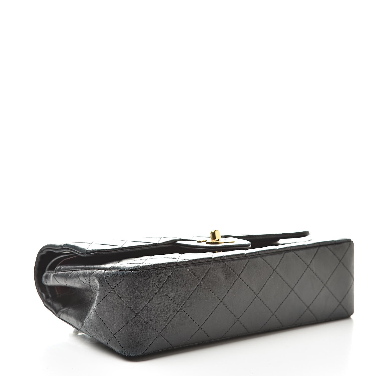 Chanel Lambskin Quilted Small Double Flap Black 4 of 19