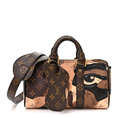 Louis Vuitton Monogram Portrait Keepall Bandouliere 25 Brown 1 of 8