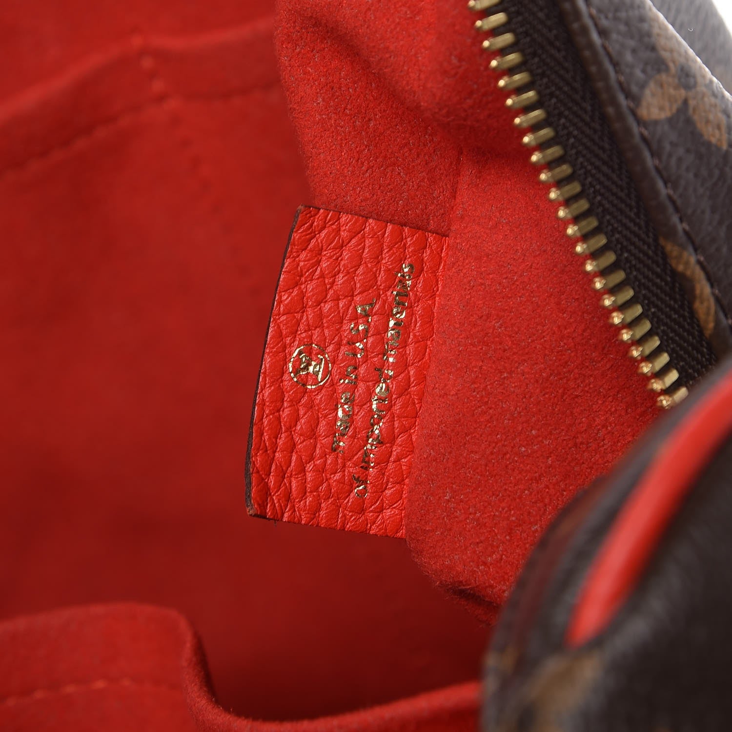 Louis Vuitton Monogram Retiro NM Coquelicot 9 of 16