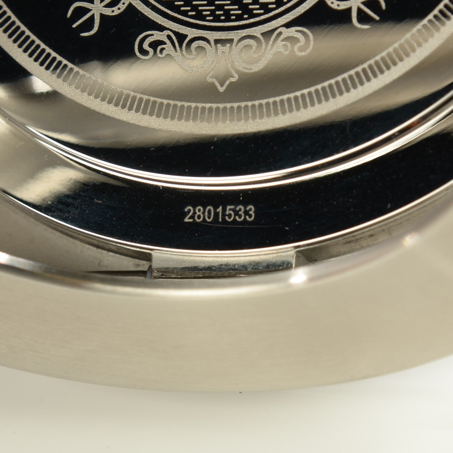 Hermes Stainless Steel 48mm Clipper Travel Clock 7 of 9