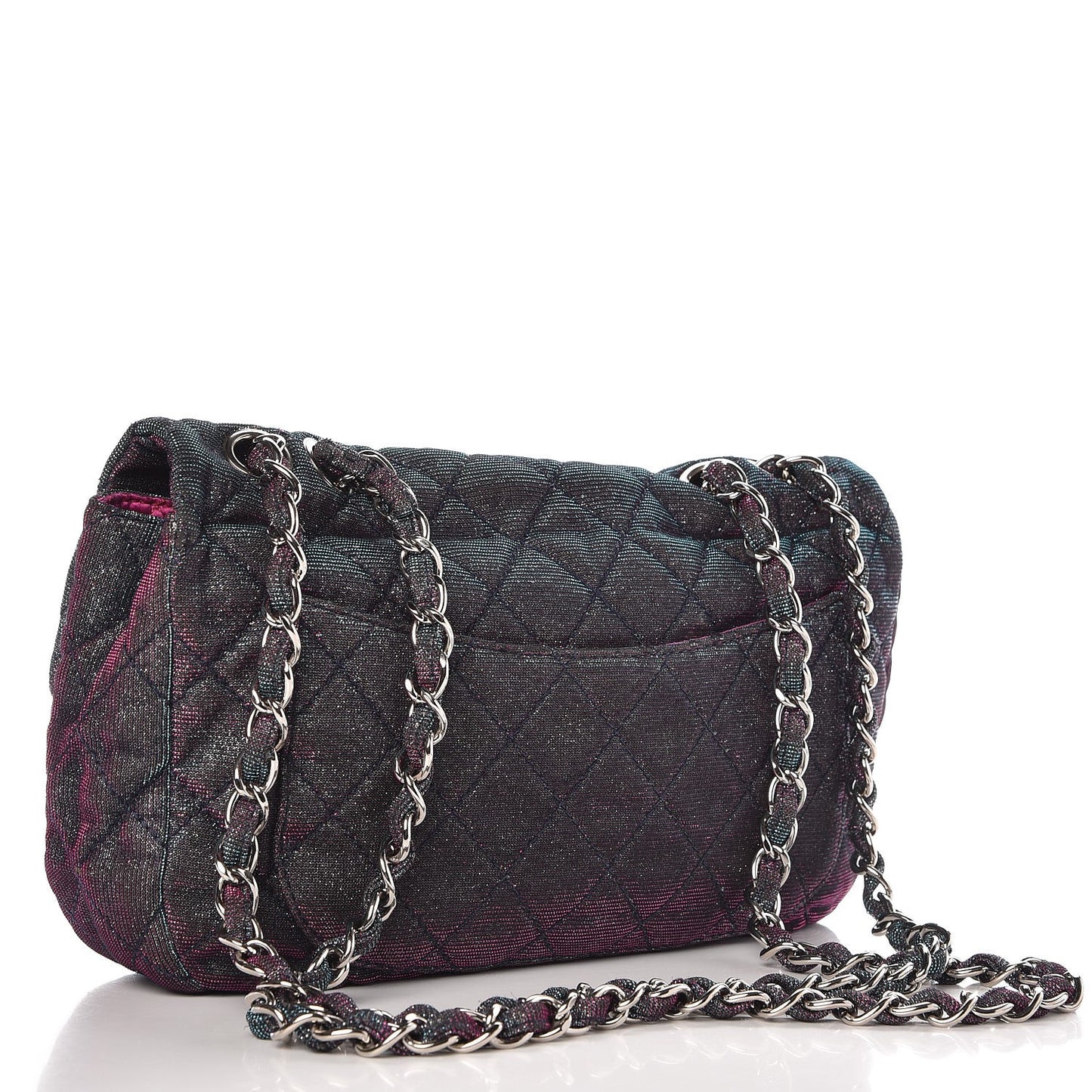 Iridescent Glitter Fabric Jumbo Single Flap Multicolor