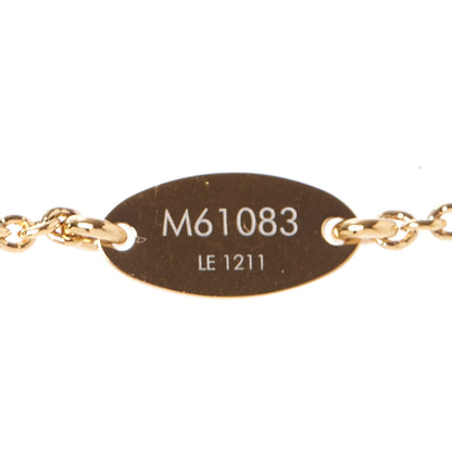 Louis Vuitton Essential V Necklace Gold 6 of 7