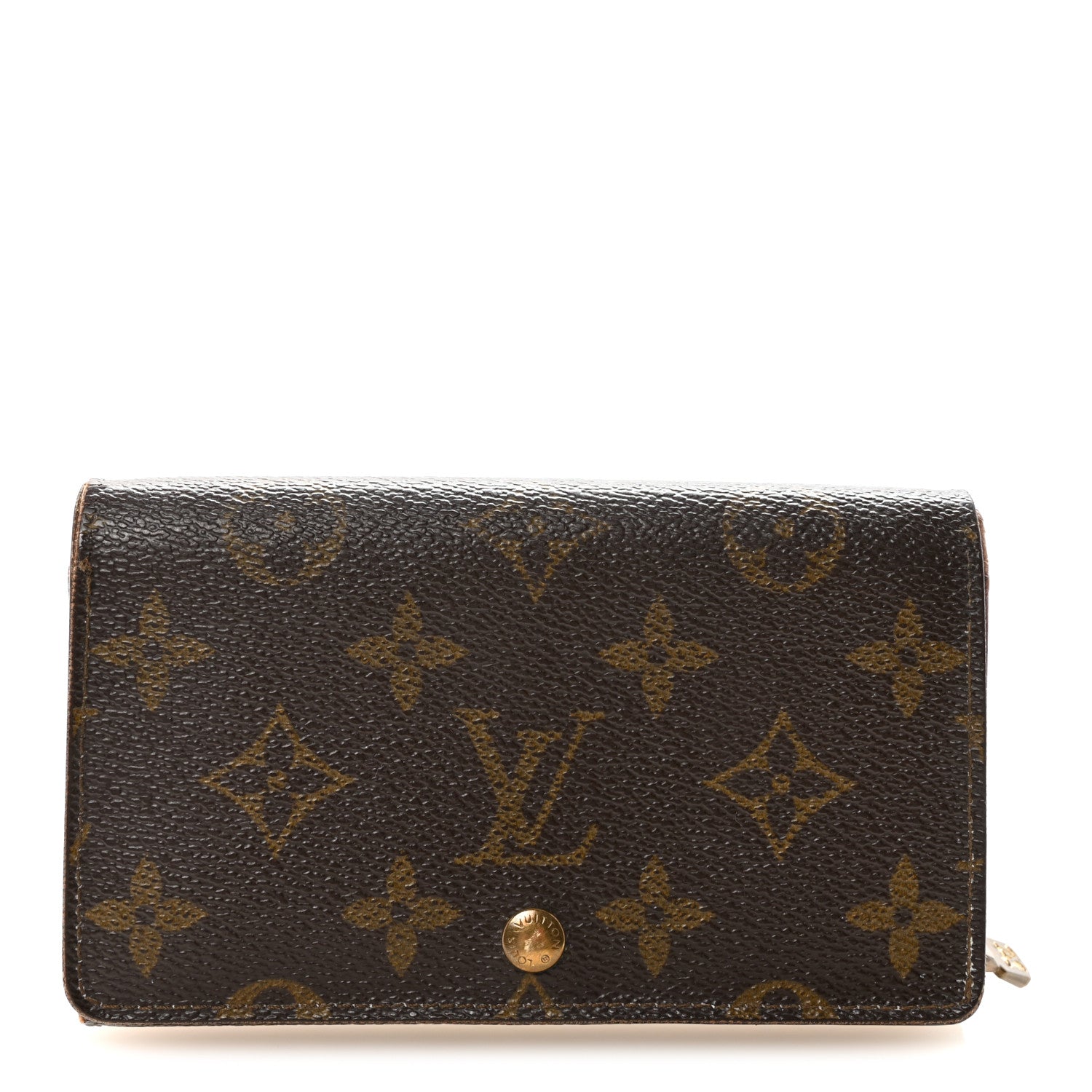 Louis Vuitton Monogram Porte-Monnaie Billets Tresor Wallet 1 of 10