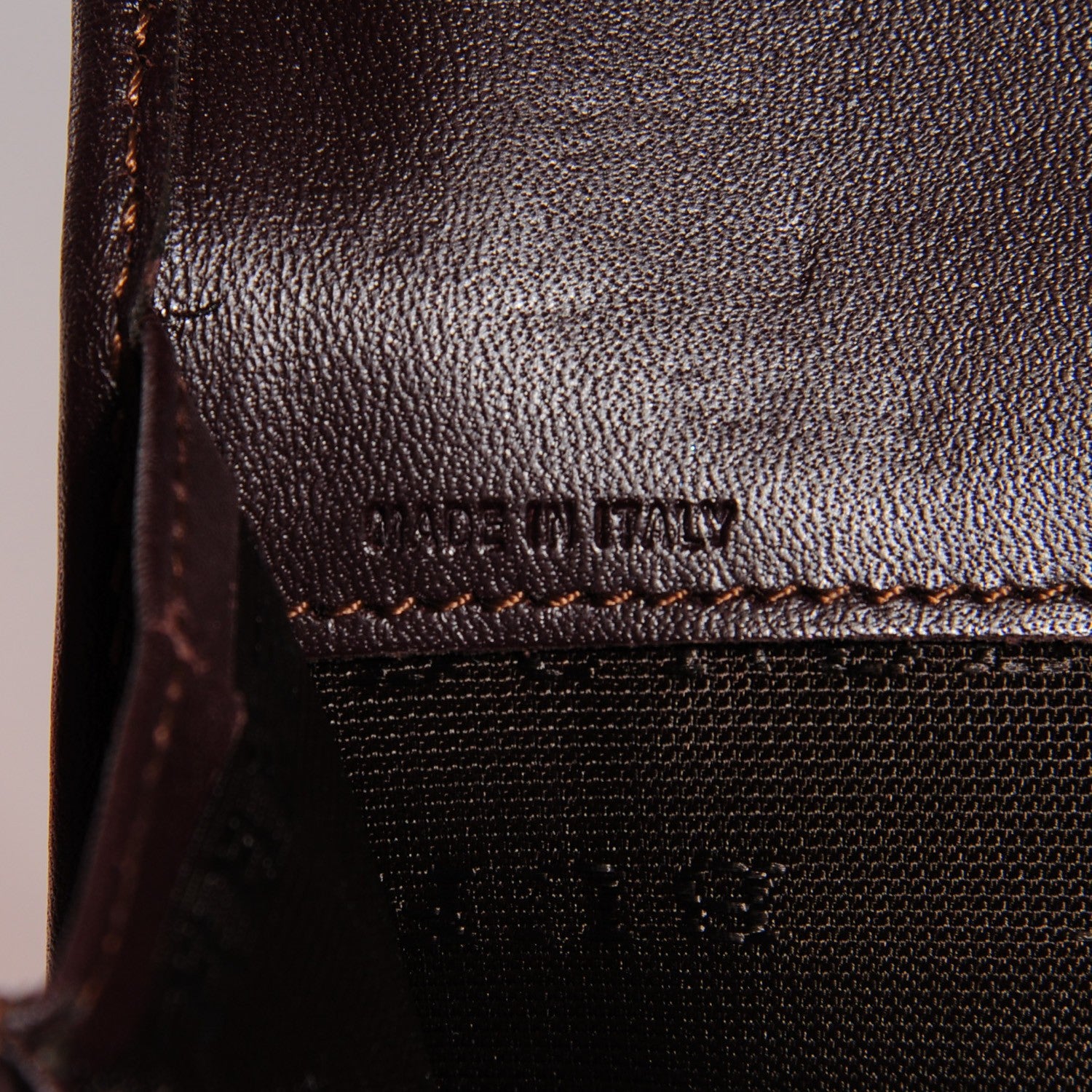 Burberry Haymarket Check Continental Wallet Chocolate 7 of 8
