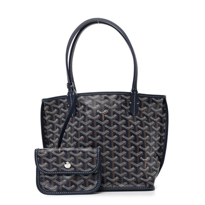 Goyard Goyardine Reversible Mini Anjou Navy 4 of 18