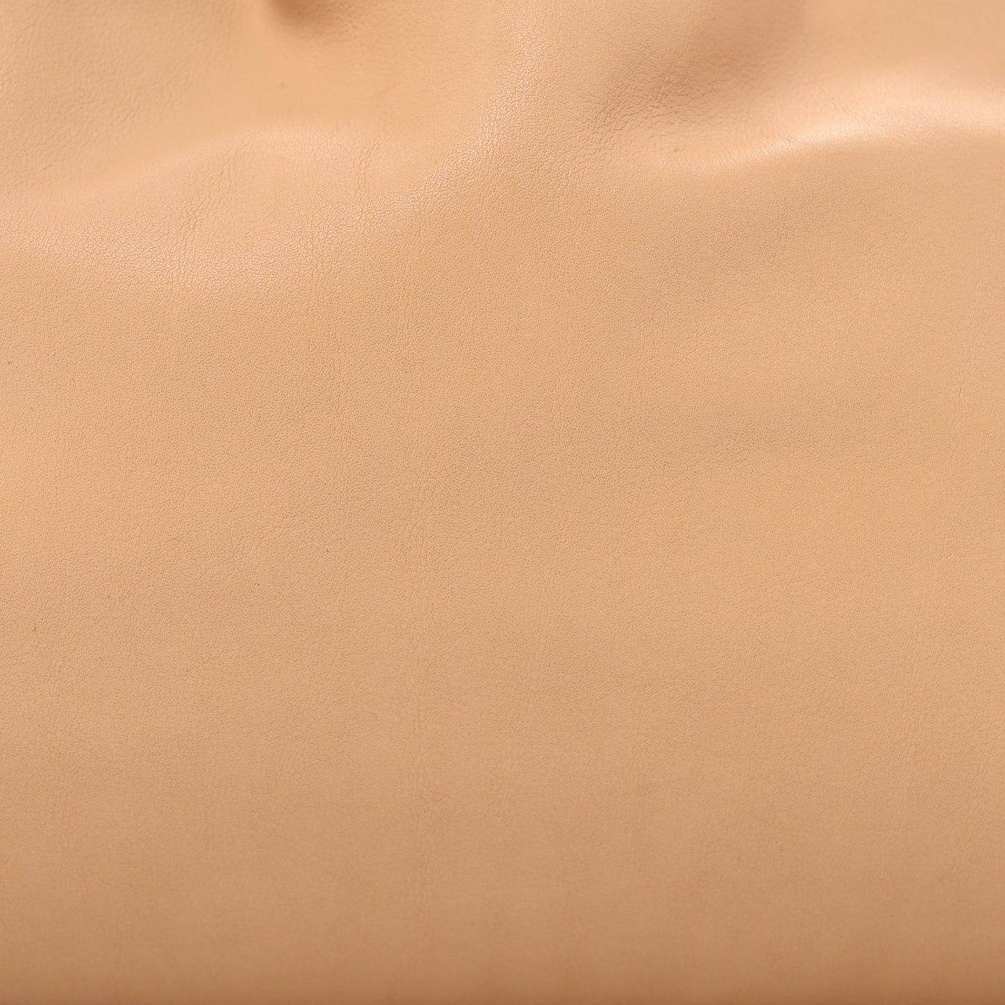 Smooth Butter Calf The Pouch Oversized Clutch Almond
