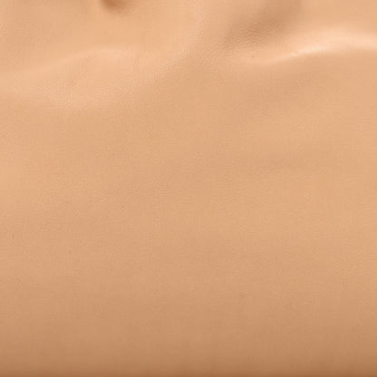 Bottega Veneta Smooth Butter Calf The Pouch Oversized Clutch Almond 8 of 13