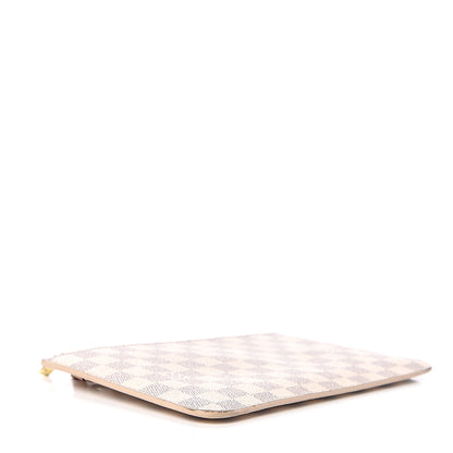 Louis Vuitton Damier Azur Neverfull MM GM Pochette 3 of 10