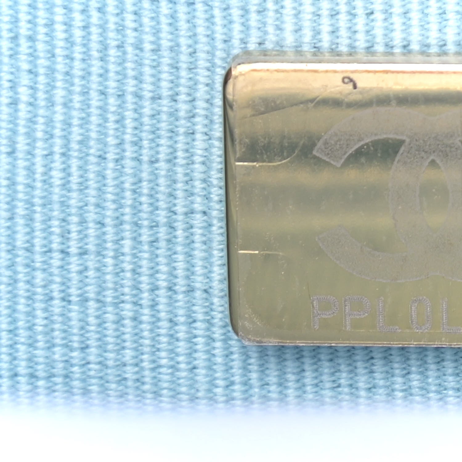 Chanel Iridescent Caviar Quilted Mini My Perfect Flap Light Blue 6 of 8
