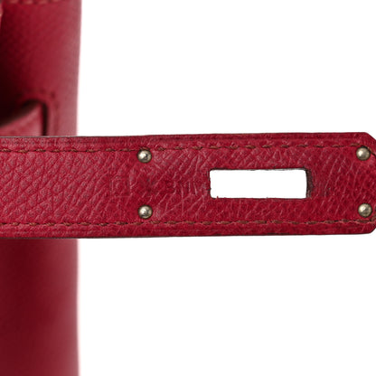 Hermes Epsom Birkin 35 Rubis 7 of 10