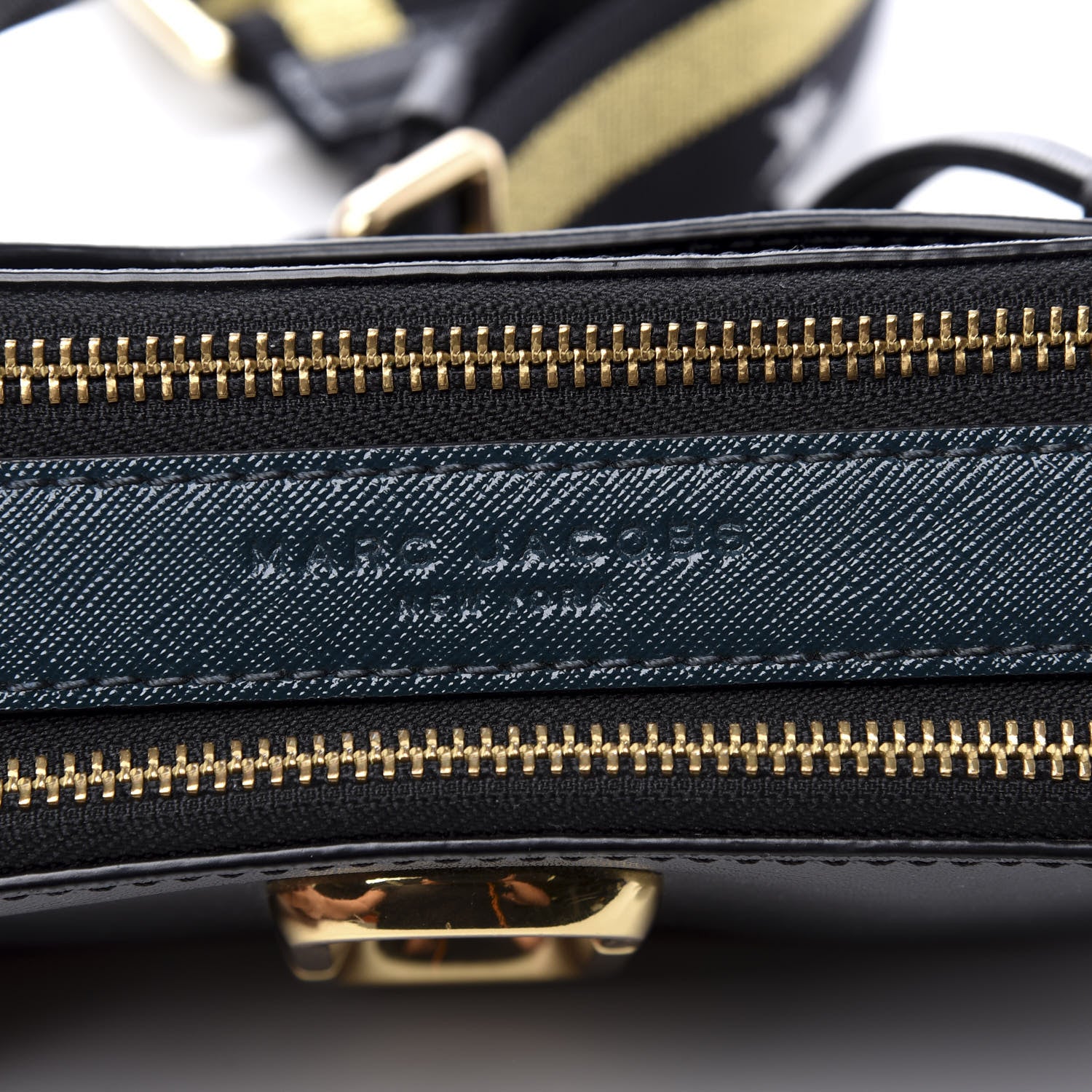 Marc Jacobs Saffiano Small Snapshot Camera Bag Black Multi 11 of 11