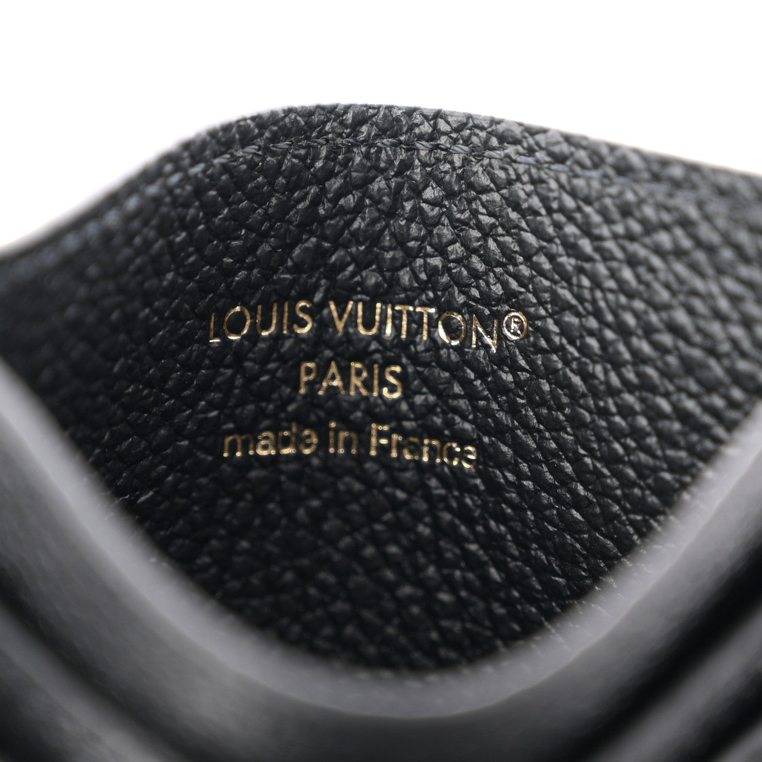 Louis Vuitton Empreinte Monogram LV Charms Card Holder Black 6 of 7