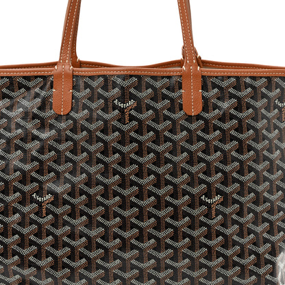 Goyard Goyardine Saint Louis PM Black Gold 8 of 12