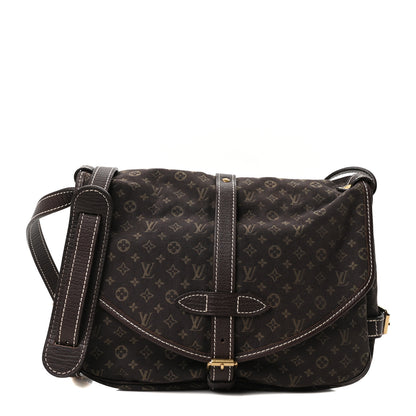 Louis Vuitton Monogram Mini Lin Saumur Ebene 1 of 9