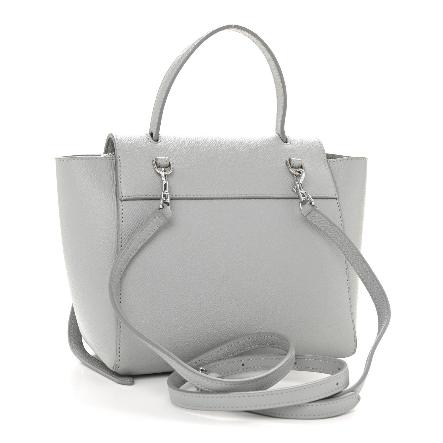 Celine Grained Calfskin Nano Belt Bag Mineral 3 of 14