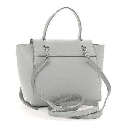 Celine Grained Calfskin Nano Belt Bag Mineral 3 of 14