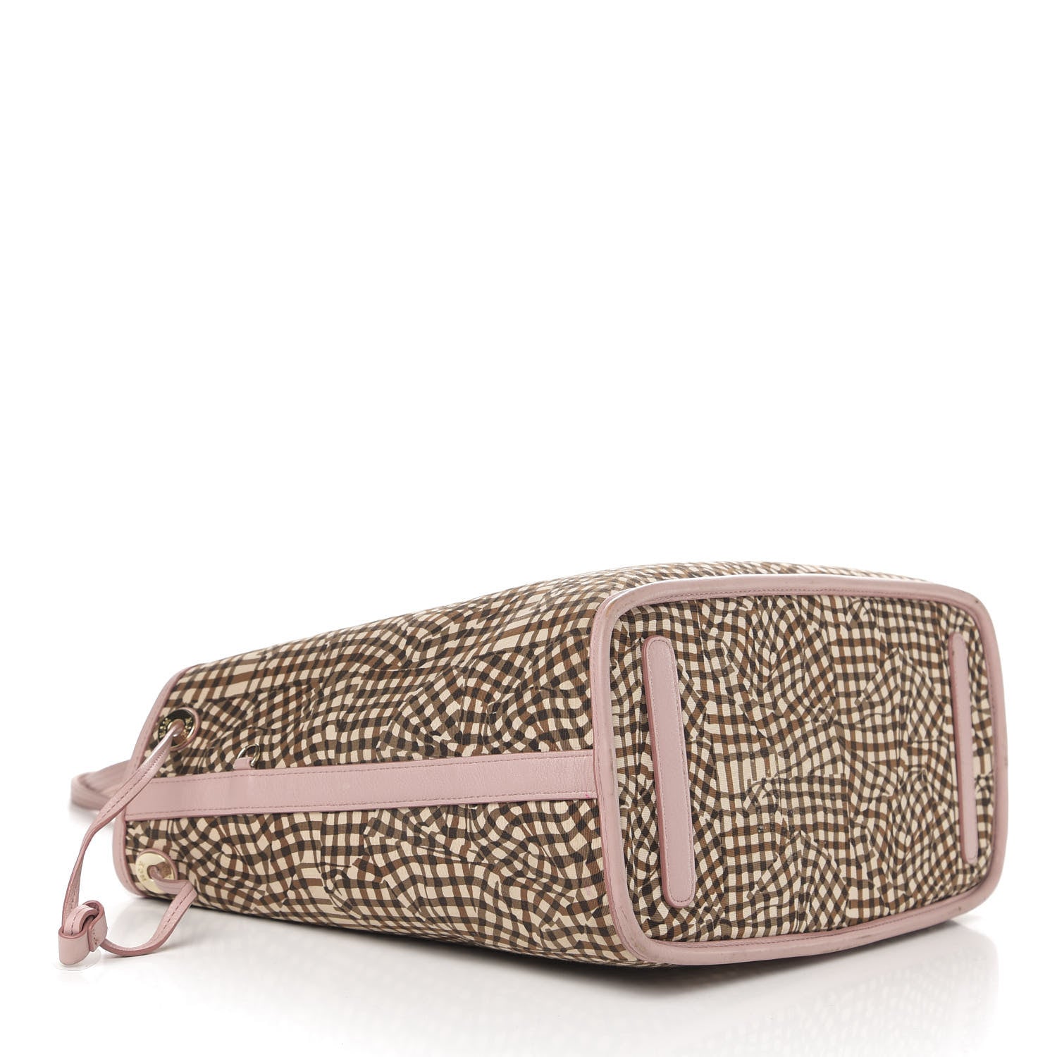 MCM Visetos Medium Liz Reversible Shopper Tote Soft Pink 7 of 19