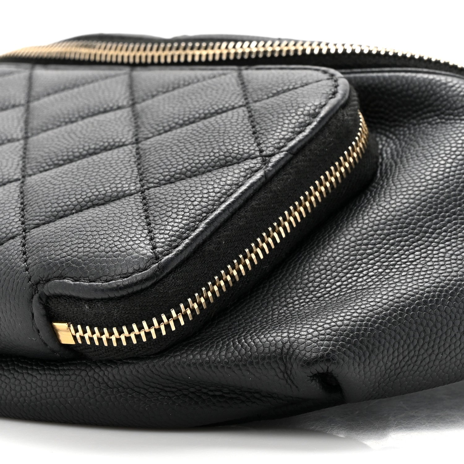 Chanel Caviar Quilted Business Affinity Waist Belt Bag Black 9 of 11