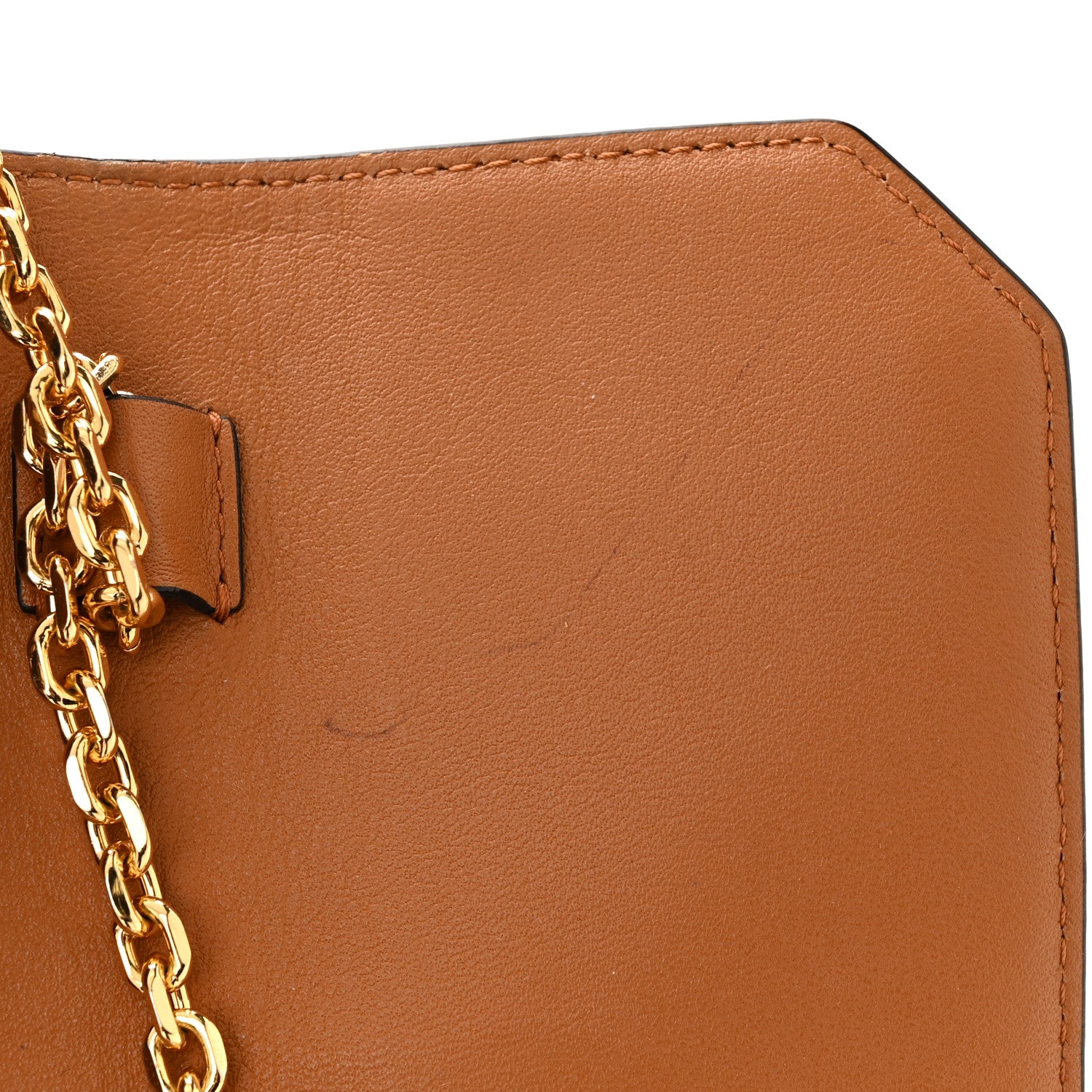 MCM Visetos Small Millie Crossbody Bag Cognac 11 of 11