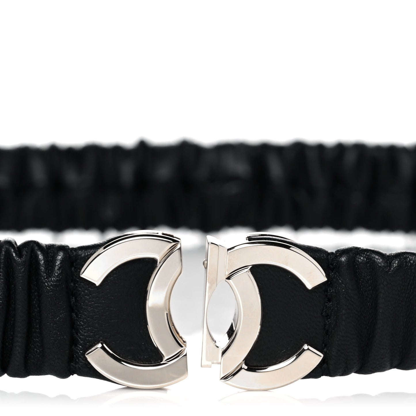 Lambskin CC Belt 80 32 Black