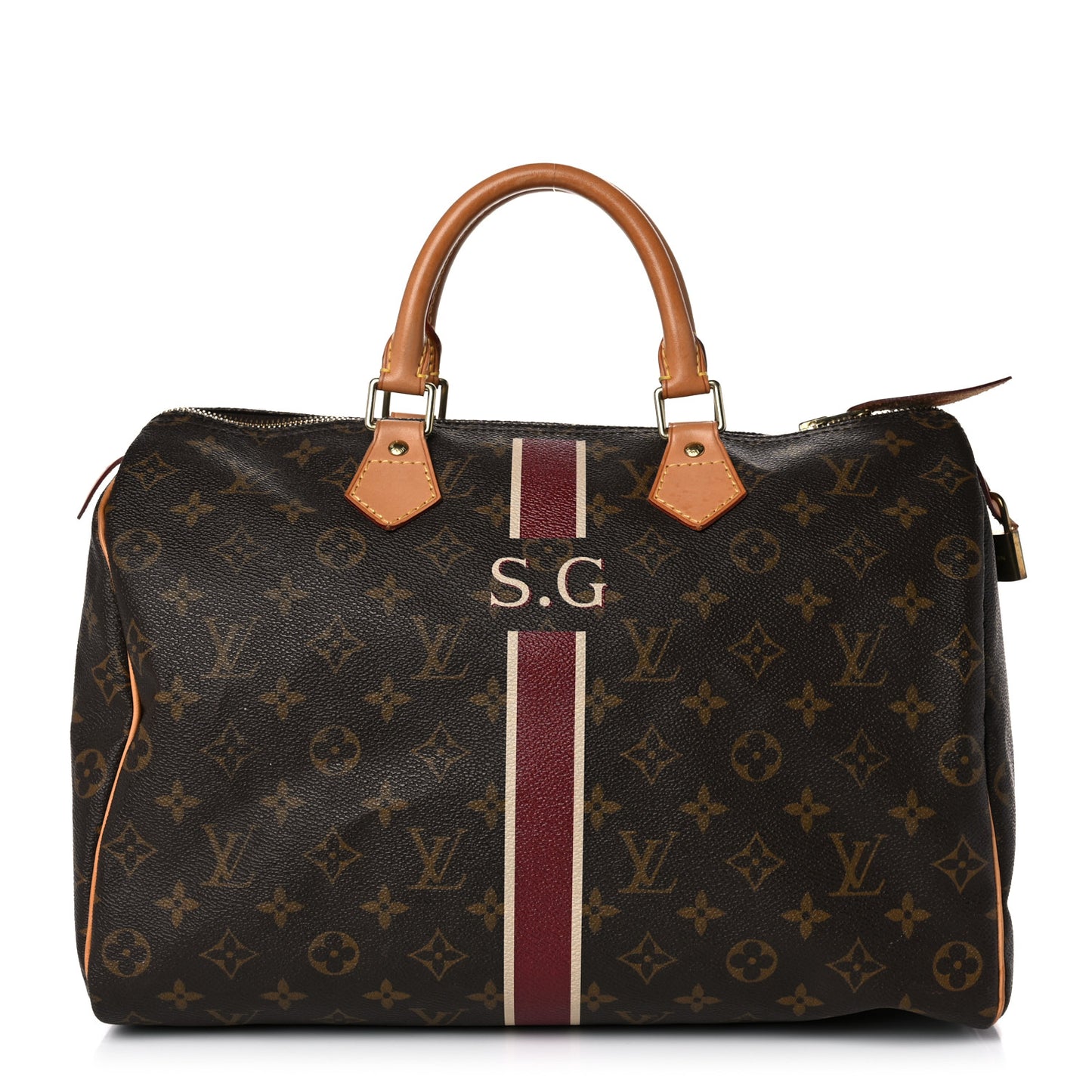 Monogram My LV Heritage Speedy 30 Bordeaux Ivory