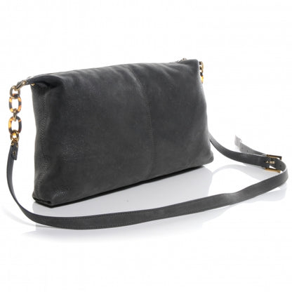 Fendi Vitello Savana Forever Crossbody Grigio Tartaruga Natural 3 of 8
