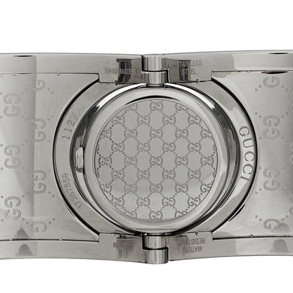 Gucci Stainless Steel Calfskin 33mm Twirl Quartz Watch Brown 3 of 4