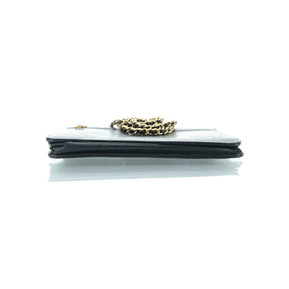 Chanel Caviar Wallet on Chain Black 4 of 9