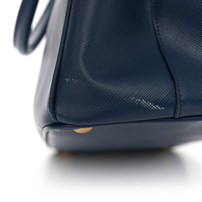 Prada Saffiano Medium Galleria Double Zip Tote Bluette Bluette 22 of 22