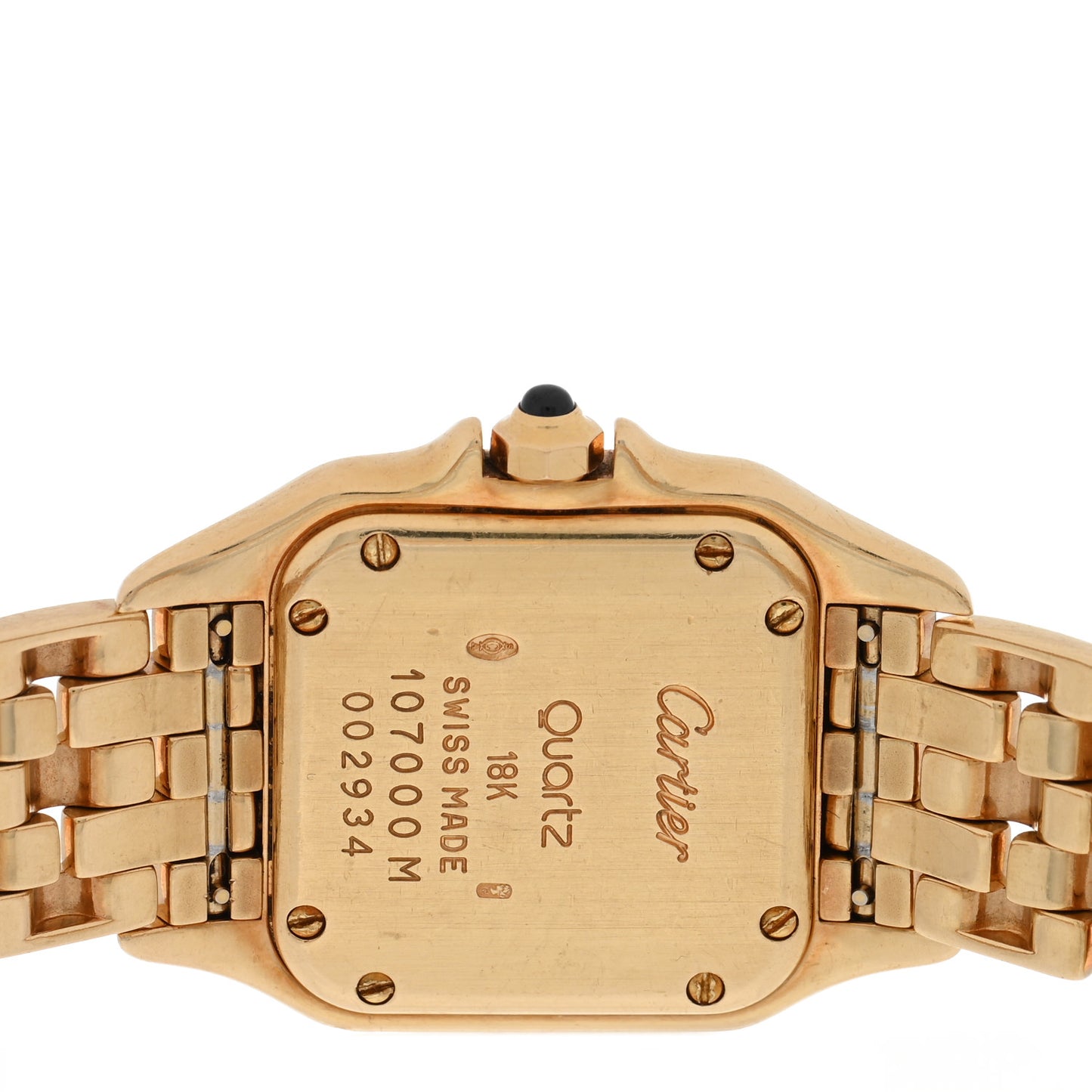 18K Yellow Gold 22mm Panthere Quartz Watch