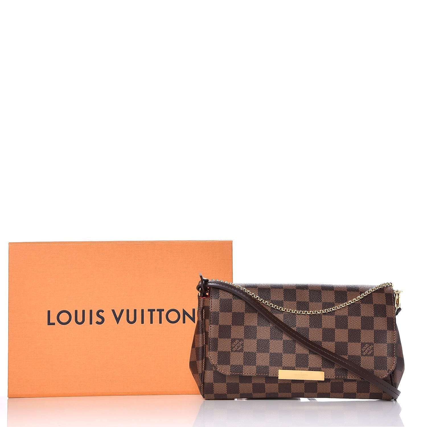 Louis Vuitton Damier Ebene Favorite MM 9 of 9