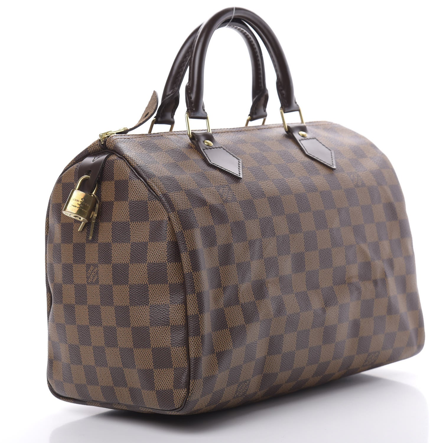 Louis Vuitton Damier Ebene Speedy 30 3 of 11