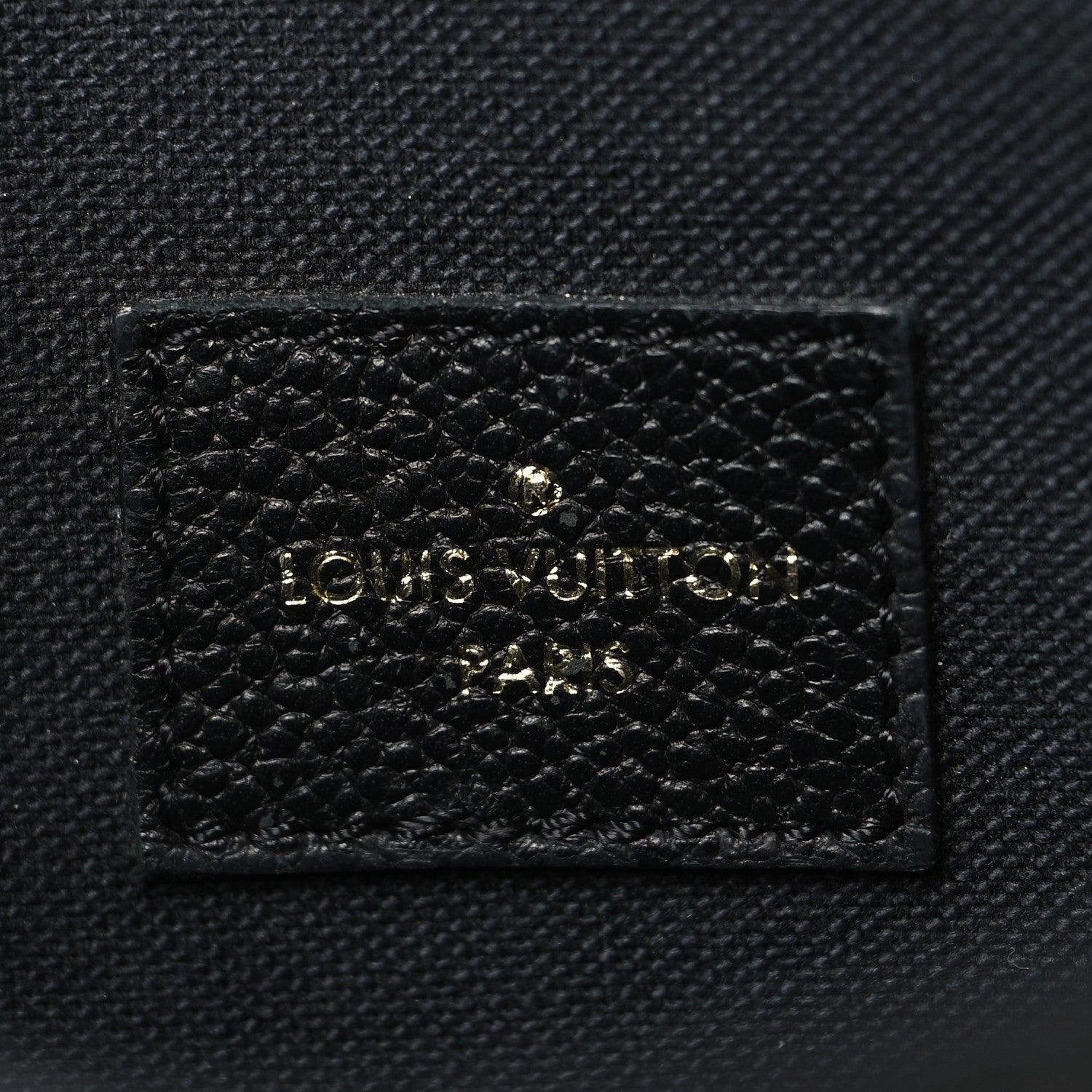 Louis Vuitton Empreinte Pochette Felicie Chain Wallet Black 6 of 9