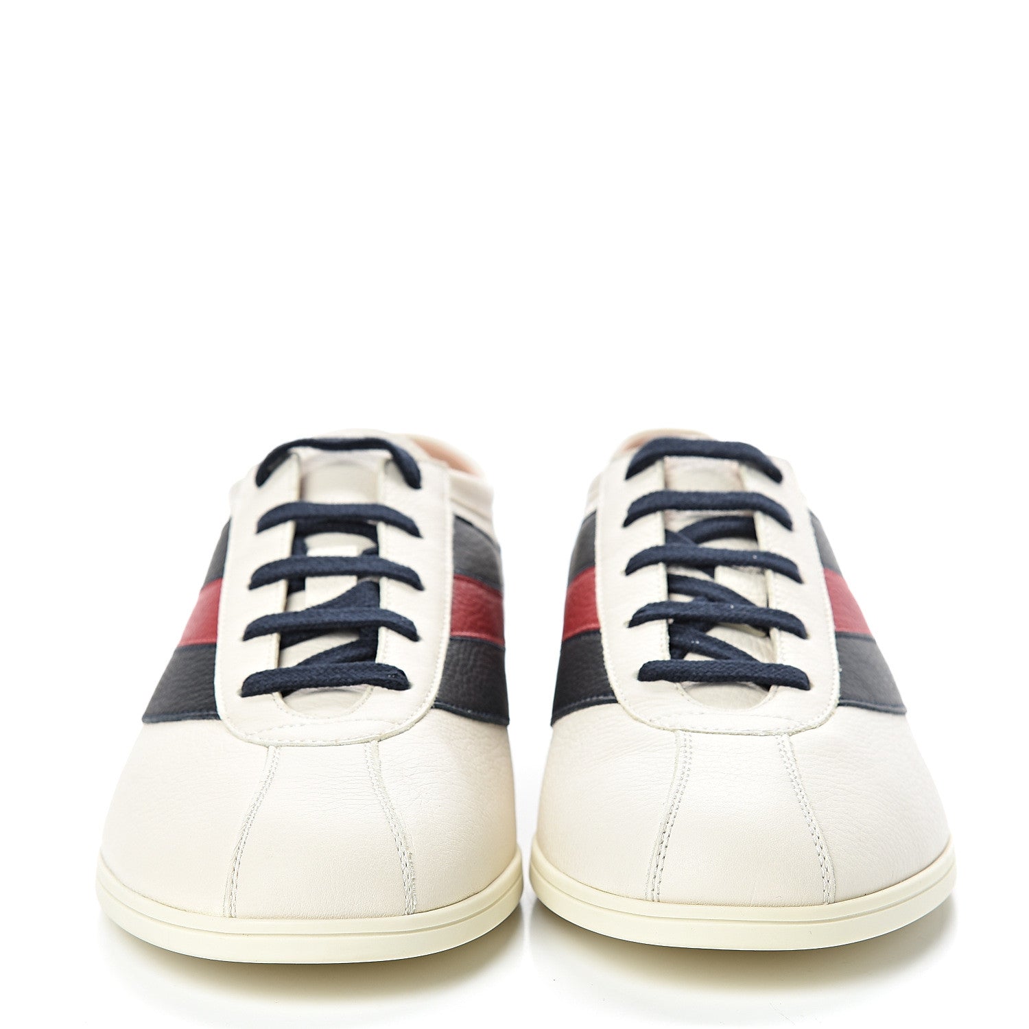 Gucci Calfskin Mens Falacer Sneakers 8 Nero Black 2 of 10