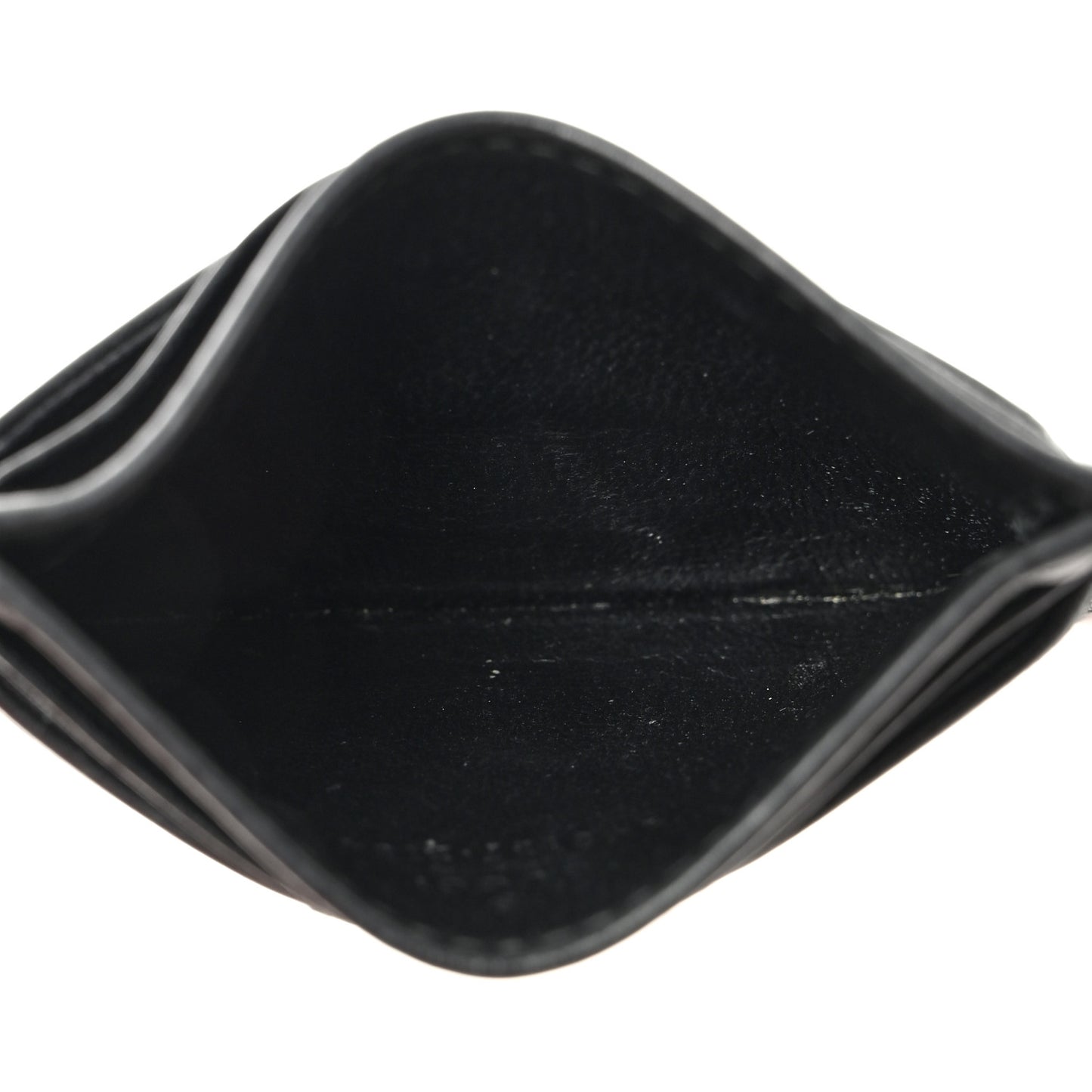 Calfskin Matelasse GG Marmont Card Holder Black