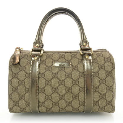 Gucci Monogram Small Joy Boston Metallic 1 of 7