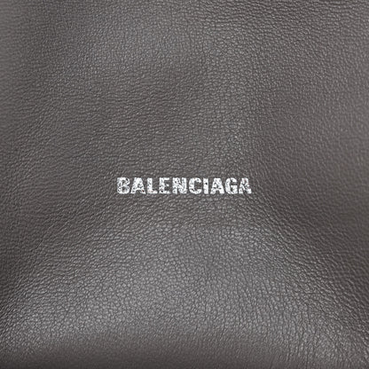 Balenciaga Crushed Calfskin Medium Crush Chain Bag Dark Grey 6 of 9