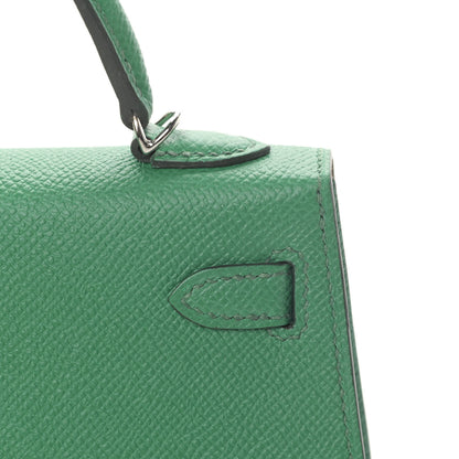 Hermes Epsom Verso Mini Kelly Sellier 20 Cactus Paille 11 of 30
